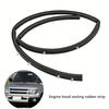 Truck Hood Rear Door Weatherstrip for L200 Pickup Replace MR437091 MBPJ3-BA034 Rubber Seal Strips Automotive Accessories