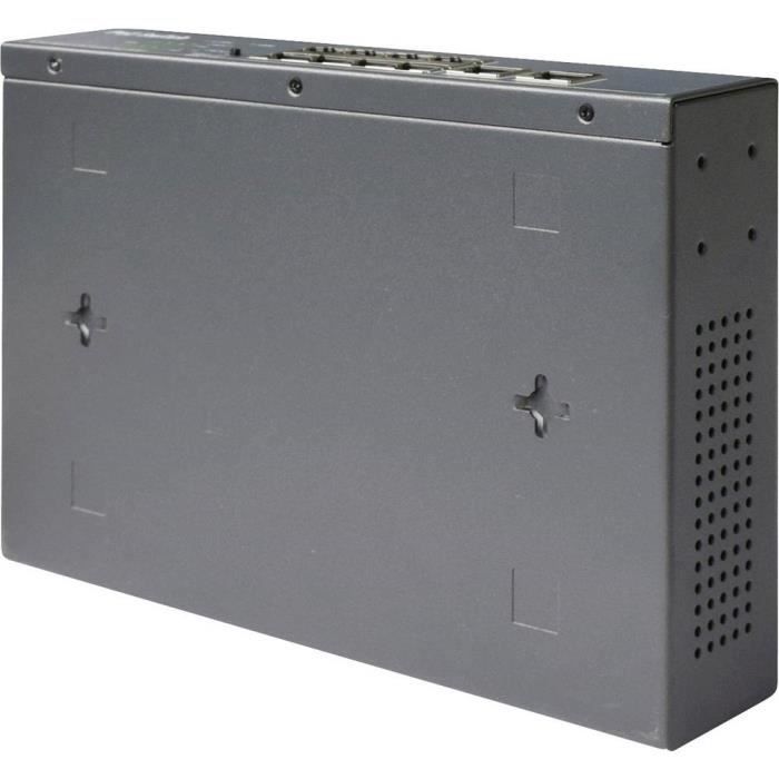 Switch réseau - digitus - dn-95323-1 - 8 ports rj45 - 2 ports uplink - poe 120 w