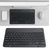 10-inch Portable Wireless Keyboard, Waterproof and Dustproof, Ultra-Wide, Lightweight, for Smartphones, Tablets, and Laptops (Black)