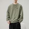 Men's American Style Heavyweight Hoodie: Round Neck, Long Sleeve, Loose Fit, Perfect for Autumn/Winter.