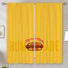 Human Made Elegant Room Curtains for Living Room Tulle in Kitchen Curtain Tiebacks Blinds Home Interior Curtains Salon 2 Pieces