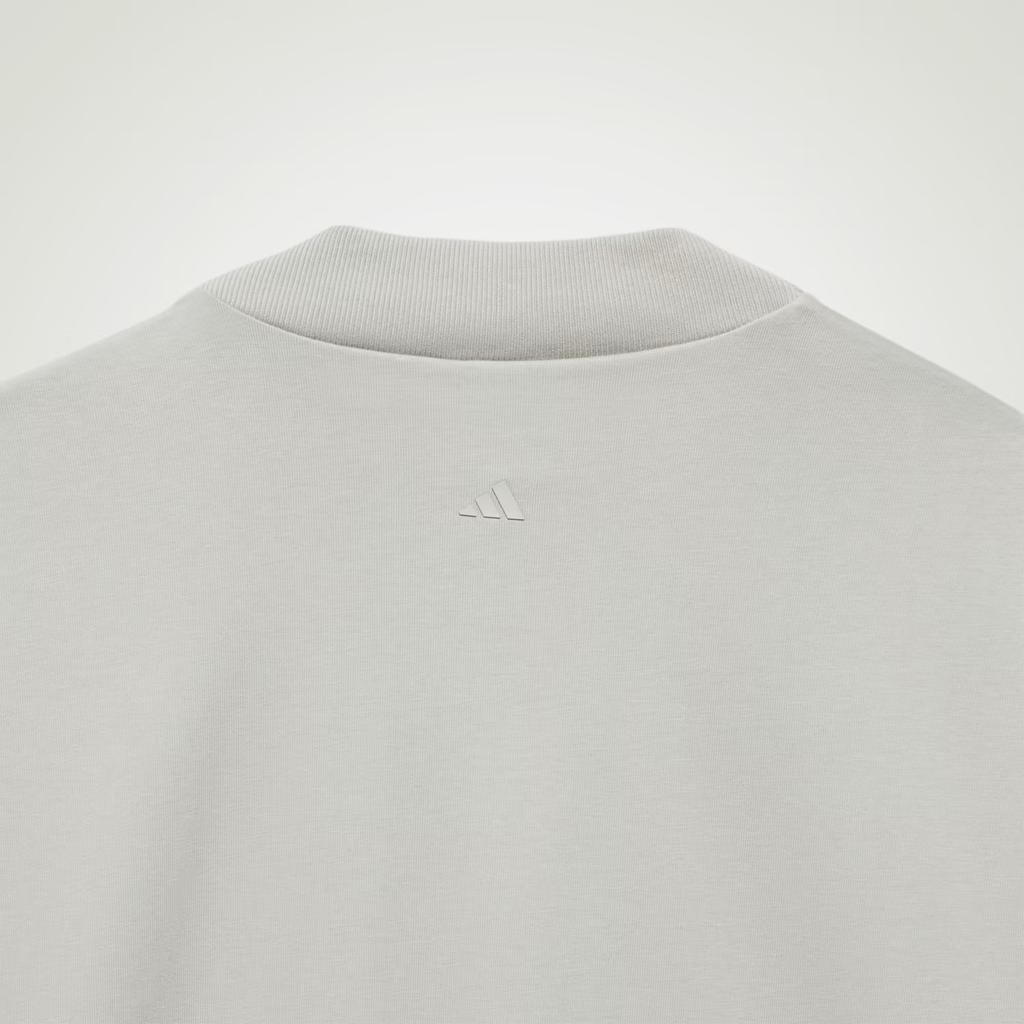 Adidas Originals Basketball: Chapter 1 Tee Short Sleeve Metal Print Round Neck Unisex Tops Grey IA3447