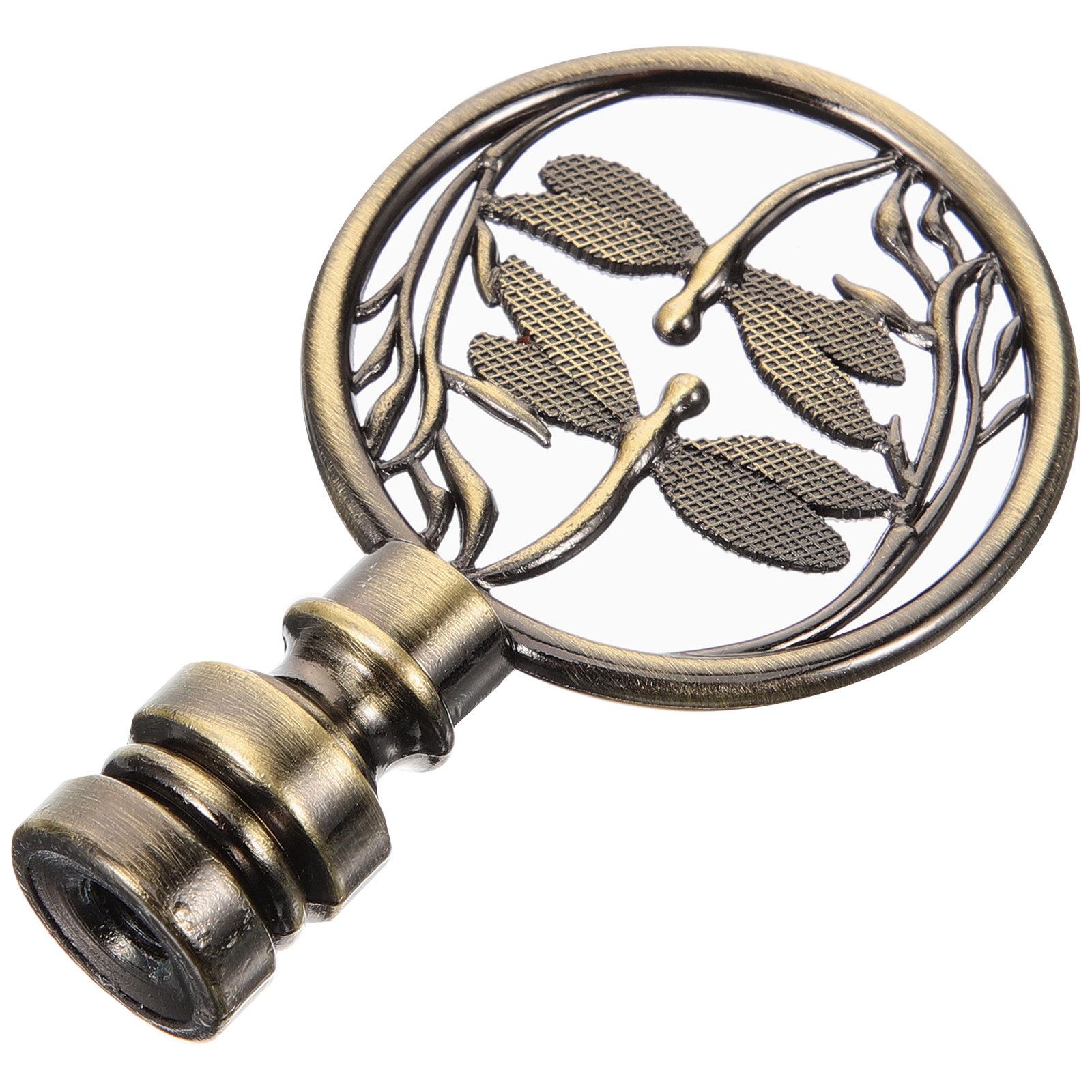 

Запасные навершия для ламп Ретро-цвет Шикарная ручка Декоративные колпачки на винты Аксессуар для абажура Световой декоративный элемент Световые колпачки на винты