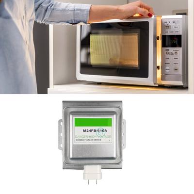 900W Mikrowellen-Magnetronröhre M24FB-610A Mikrowellenteil Küchengeräteteil Mikrowellenröhre Metalltextur für Backofen