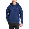 Adidas Originals Essential Trefoil Essentials Hooded Pullover Fitted Letter Logo Long Sleeve Sweatshirt Men sweatshirt Night-Blue IY4929