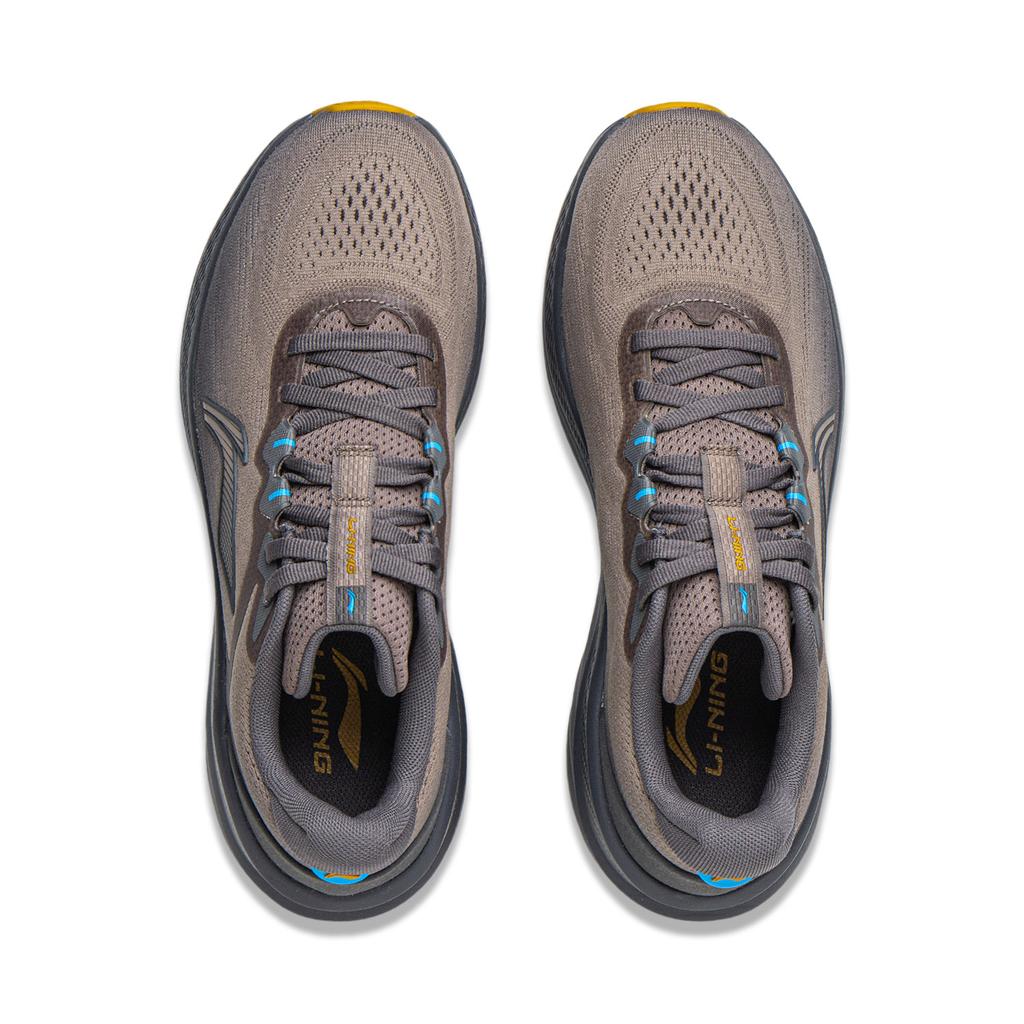 Li Ning Leisurely V2 Cushioning Slip Resistant Abrasion Resistant Breathable Low top Casual Running Shoes Men's ARSV097-4