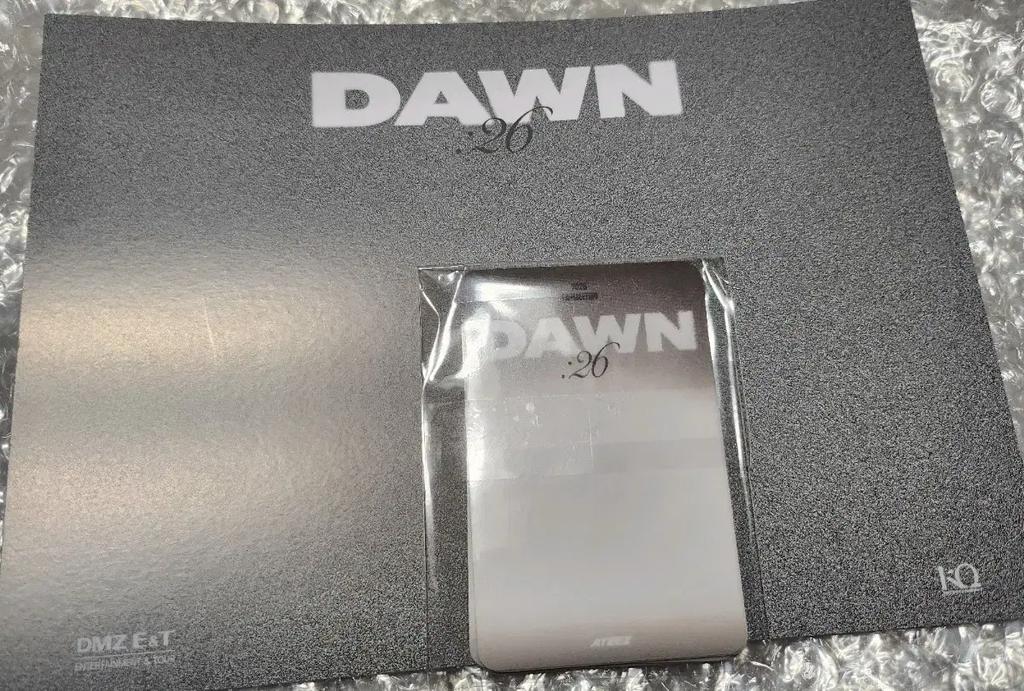 ATEEZ Fan Meeting Reward Bonus POCA Photocard Lenticular - Bulk Transfer