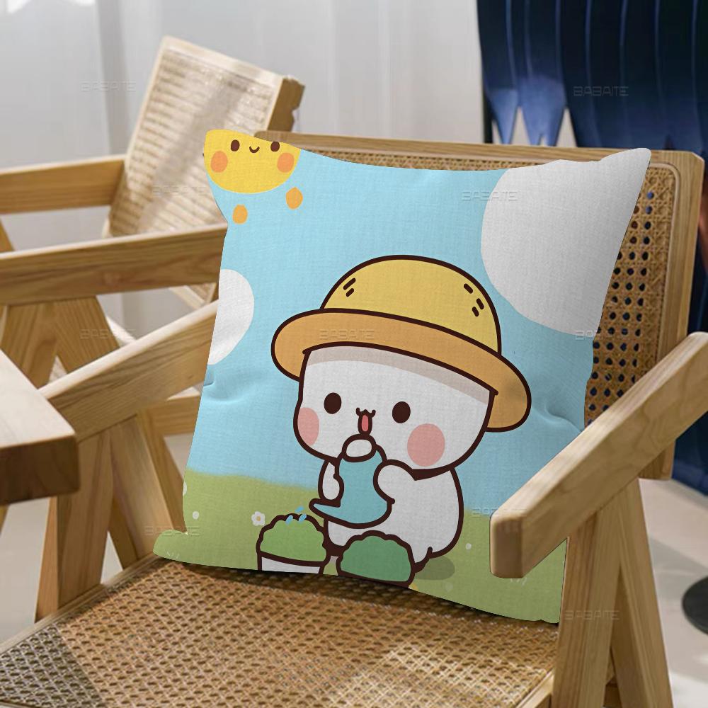 Bubu Dudu Personalized Pillow Dust Cover Bedroom Kids Party Decoration Pillowcase Birthday Children Gift
