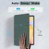 Case for Samsung Galaxy Tab S6 Lite 10.4 Inch // with Pen Holder, 360 Degree Rotation Protective Cover Transparent