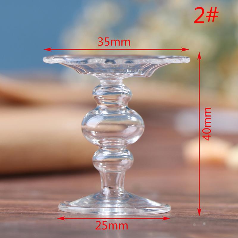 1:12 Dollhouse Miniature Mini Figure Accessories Playthings Transparent Candy Fruit Jar Candy Bottle Miniature Families Present