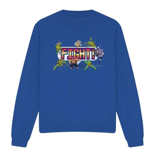 Teenage Mutant Ninja Turtles Unisex Adult Arcade Fight Sweatshirt