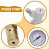 Adjustable Pressure Relief Valve for Beer with Ball Fitting, Ideal [unclear - Possibly "the