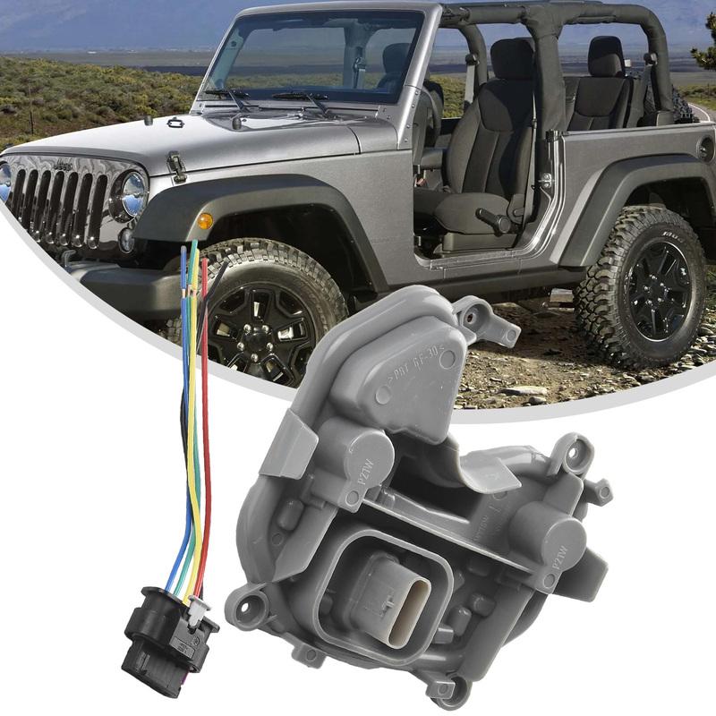 Sturdy Left Side Rear Tail Lamp Mounting Support & Connector Set for Jeep For Renegade from Year Range of '15 to '17