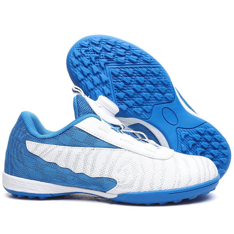 Elementary school students smash training nails low price spinning sneakers men's buttons World Cup football shoes girls