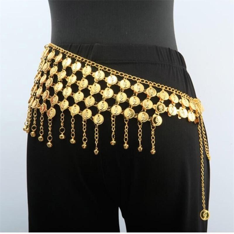 Adjustable Length Tassels Waist Chain Blings Body Chain Decorative Body Chain for Traditional Chinese Attires