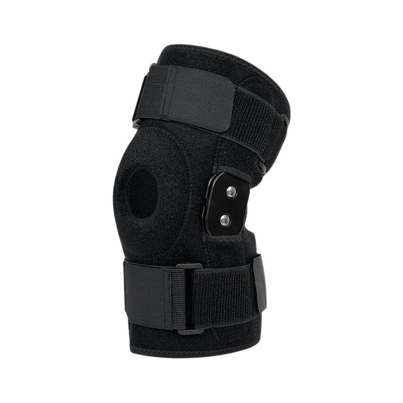 Adjustable Knee Brace Support with Folding Aluminum Plates for Joint Stability and Flexibility Suitable for Sports and Rehabilitation Use