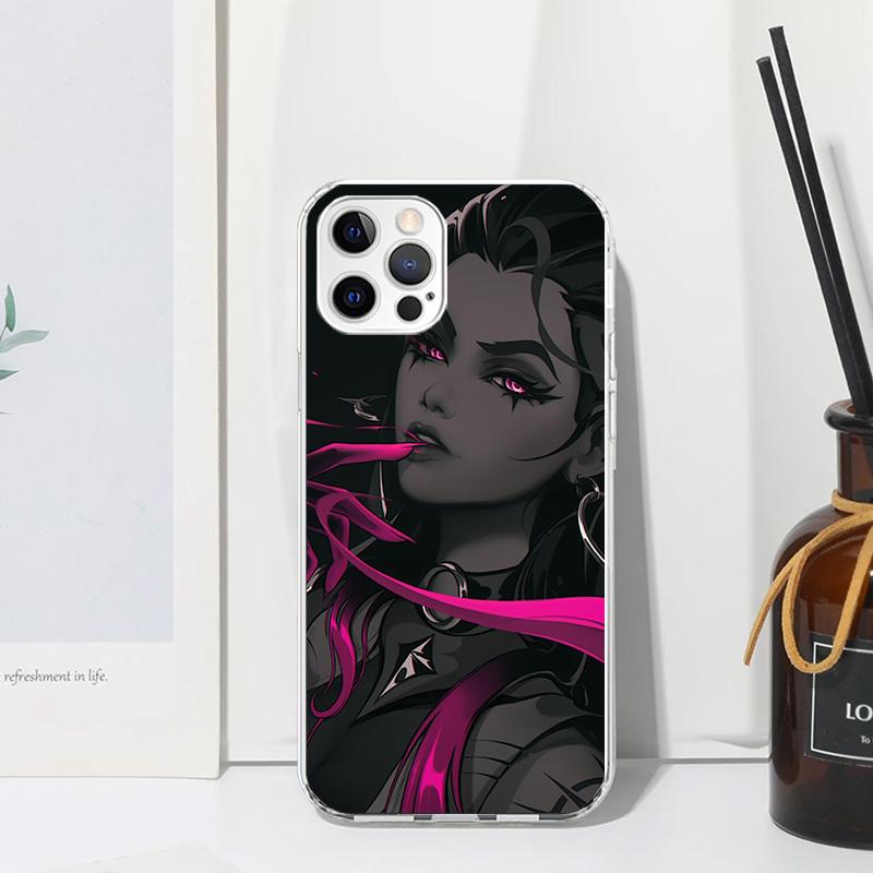 Valorant Game Cool Phone Case For Iphone 17 Air 16 15 Plus 16E 14 Pro Max 13 Mini 12 11 7 8 SE Fundas Soft Back Cover 17 Air 16