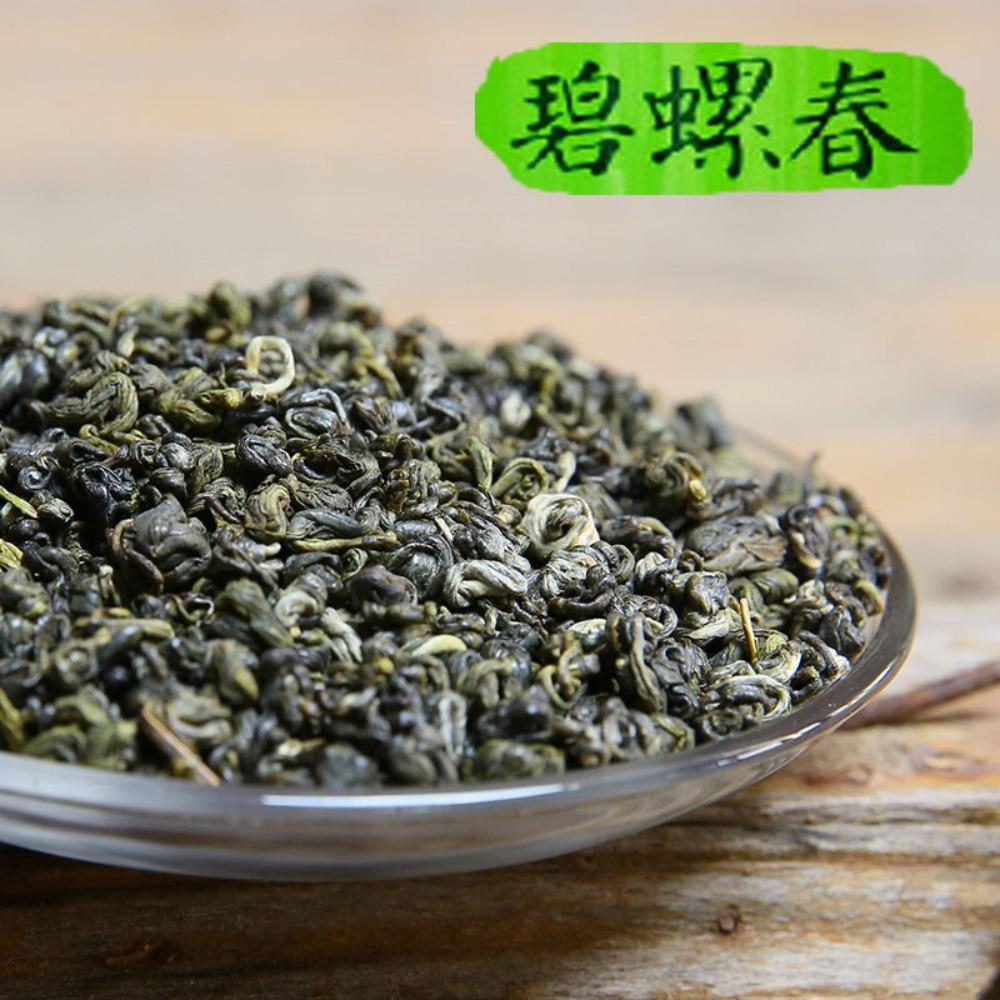 Přírodní zelený čaj Biluochun 500 g, volný list z Yunnanu, čínská specialita, zdravý nápoj