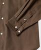 TAILDERN Miles Cotton Button Down Shirts Brown