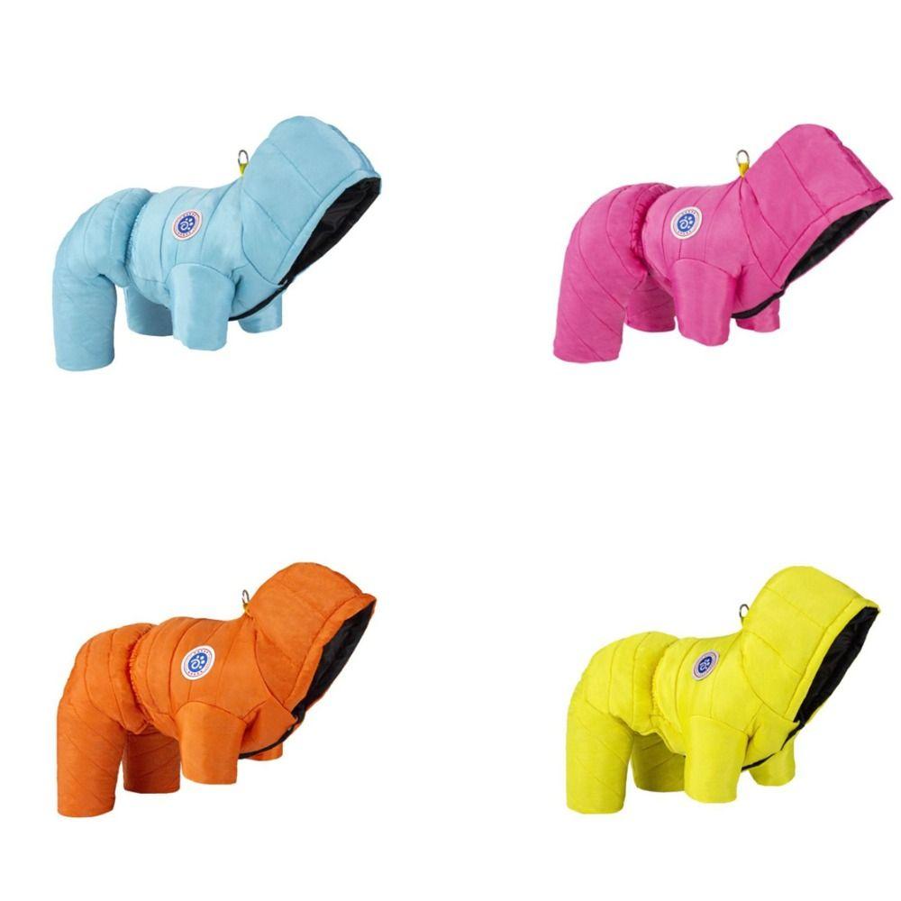 Dog Cotton Clothing Waterproof Dog Down Jacket Windproof Thickened Four Legged Dog Clothing Warm Dog Suit Daily Walk