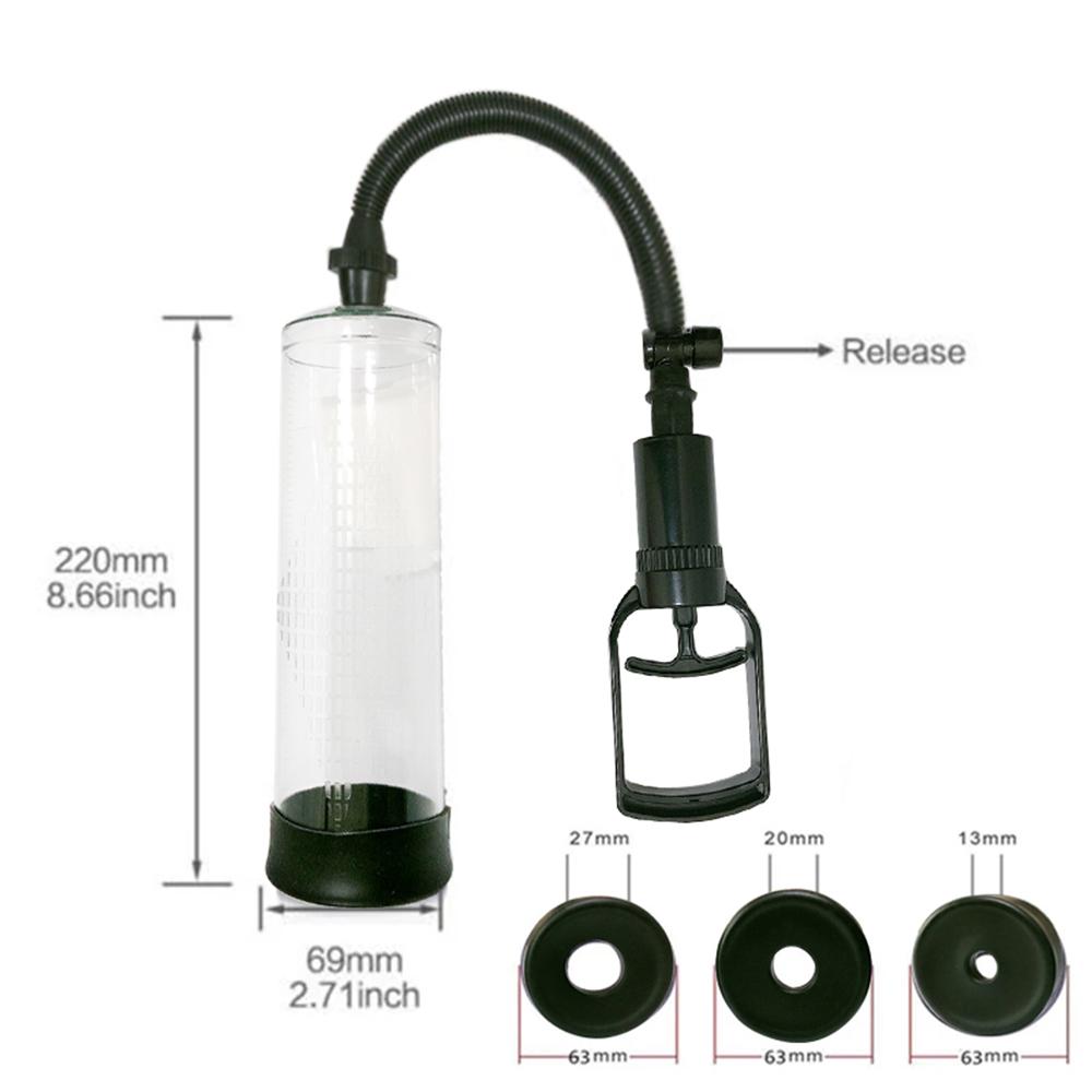 Penis Enlargement Pump Device Sex Vacuum Pump For Men Male Masturbator Penis Extender Cock Dick Pump Trainer Sex Toys For Men