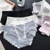 Ladies Spring and Summer Lovely Cotton Ice Screen Lace Panties