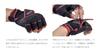 Gamakatsu CORDURA Tournament Gloves, 5-Piece Set, GM7293, BlackRed, Large