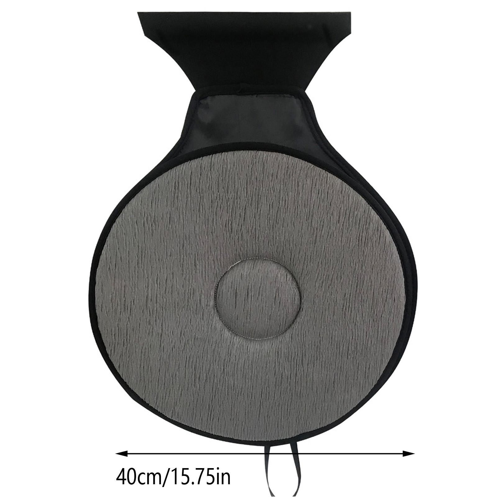 2-Piece Rotating Swivel Seat Cushions - Car Seat Pads For Pregnant Women & Elderly