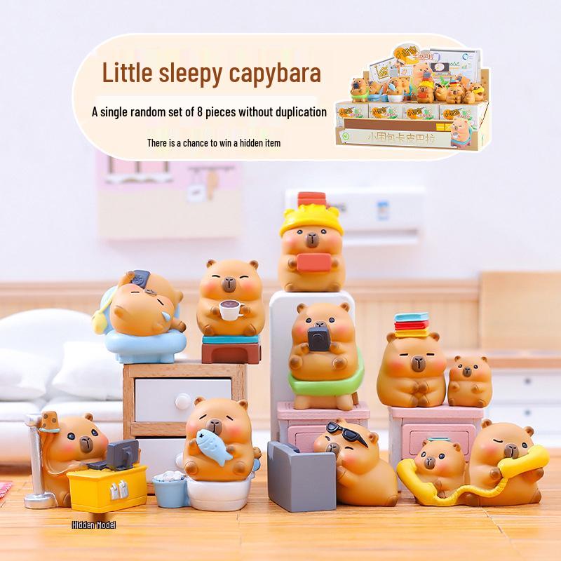 Nine-Tailed Fox Quick Sand Blind Box: Elegant Decor for Bedroom & Living Room