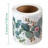 1 Roll 5 Meters Wall Sticker Waterproof Wave Edge Durable Eucalyptus Leaf Flower Blackboard Bulletin Board Stickers for Bulletin Boards