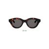 Celine Mini Elegant Design Round Sunglasses Women sunglasses Bright-Dark-Havana CL40338U-52A