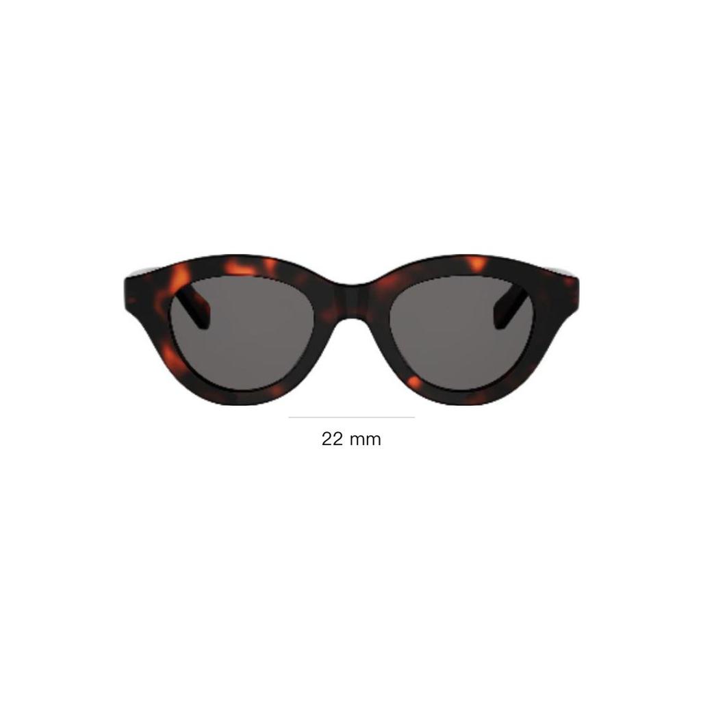 Celine Mini Elegant Design Round Sunglasses Women sunglasses Bright-Dark-Havana CL40338U-52A
