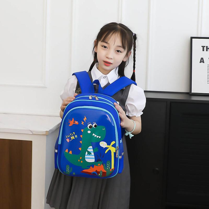 Adorable Cartoon Dinosaur Children Backpack Lightweight Boys Girls Kindergarten Bag