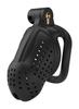 Dottia Black Chastity Cage 8.5 X 3.5cm - CockLock - Chastity Cages