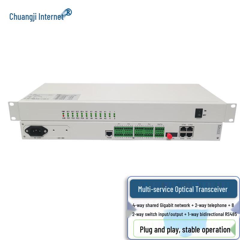 Chuangji Multi-Service Fiber Optic Multiplexer