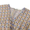 BALLSEY Excellent Condition Colchicum Print Casual Dress, Women's, Beige, Blue, Size 36 Dress 36 Beige / blueUsed