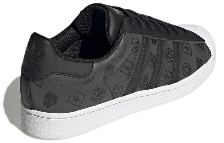 Adidas Superstar 'Monogram Logo - Black' GX8412