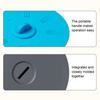 Silicone Drain Stopper Large Size Anti-Odor Easy Cleaning Sinks Bathtubs Floor Drain Cover Hair Catcher