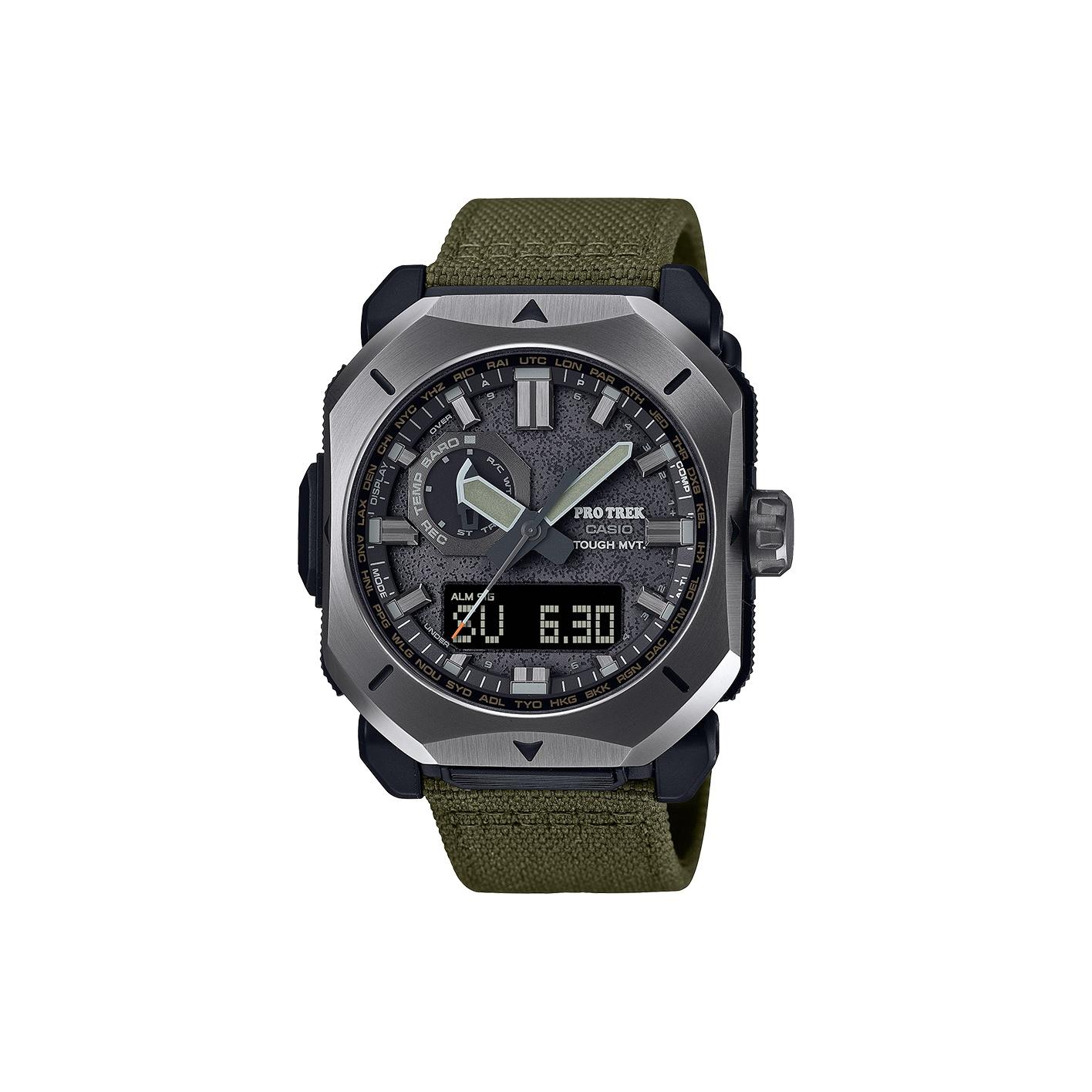 CASIO Men PRO TREK Black Watch PRW-6900YB-3PR PRW-6900YB-3PR Gray Dial