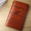 Journal Notebook Loose-Leaf Refillable Faux Leather Cover with Elastic Strap
