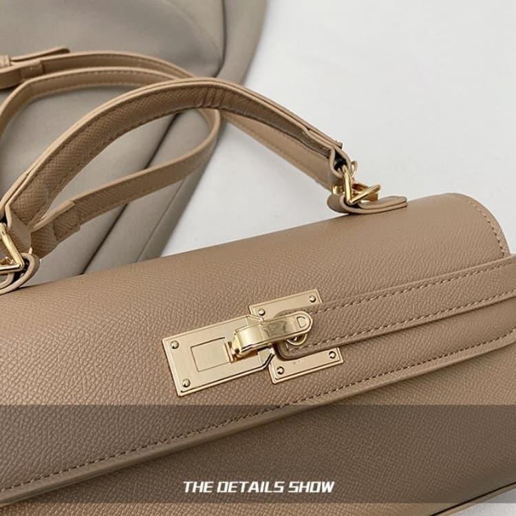 Lock Small Square Bag Women's Shoulder Handbag