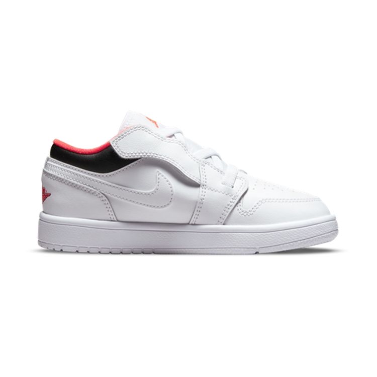 Air Jordan 1 Low ALT PS Bílé Infrared 23 Dětské Tenisky Černé BQ6066-160