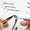 3 In 1 Eyeglass Repair Kit Screwdriver Tool Set for Glasses Fixing with Multiple Tips Portable