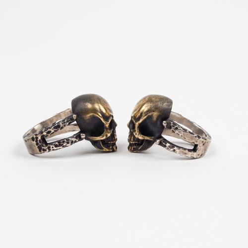 Dr Ska Concho Skull Ring