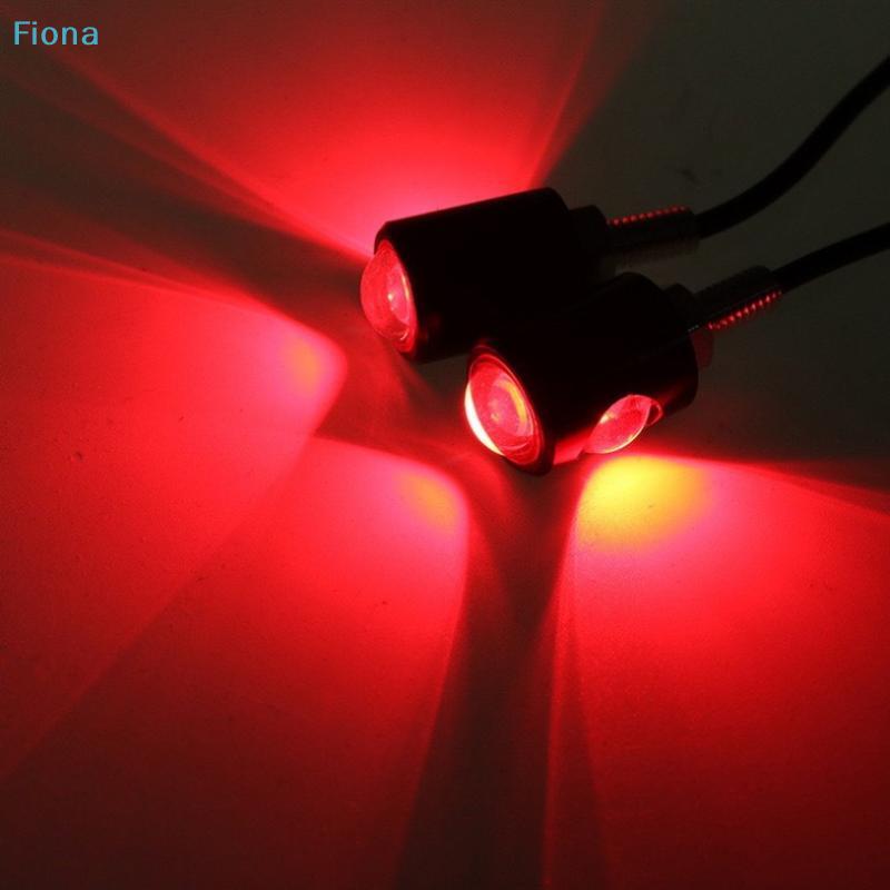 2Pcs Motorcycle LED License Plate Lights - Mini Bolt-On LED Lights for Bike, Scooter & Car License Plate Illumination