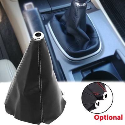 Manopla de mudança de marcha para chevrolet lanos daewoo sens zaz chance gaiter couro mt 5 velocidade capa protetor de bota capa manga