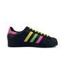 adidas Originals SUPERSTAR Slip Resistant Abrasion Resistant Low Top Skateboard Shoes Unisex Black EG4959(Team183-)