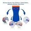 1set of Multi-functional Cleaning Scrapers for Car Window Glass, Car Self-adhesive Scrapers, and Label Cleaning Tools
