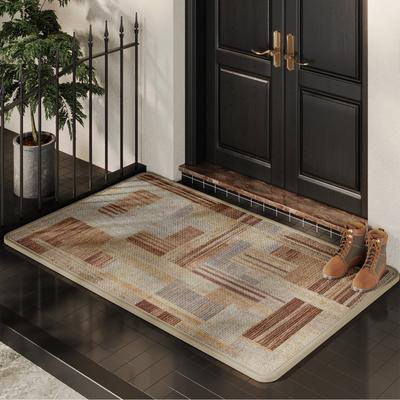 Floor Mat Entry Door Carpet Door Door Household Door Mat Non-Slip Living Room Entrance Porch Foot Mat Dirt-Resistant