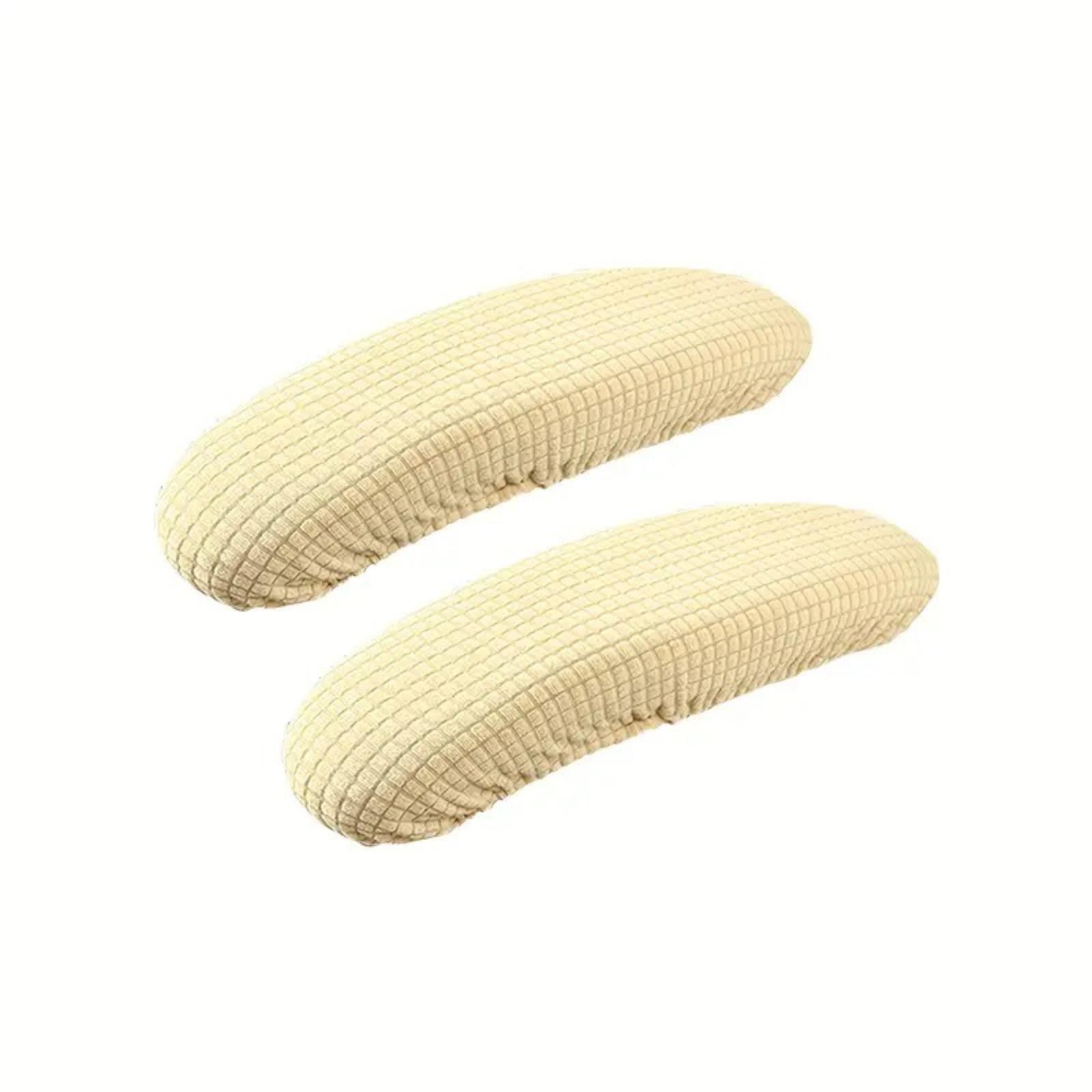 

Чехол на подлокотник сиденья, бытовой чехол для стула, защитный чехол для подлокотника поворотного кресла One Size жёлтый